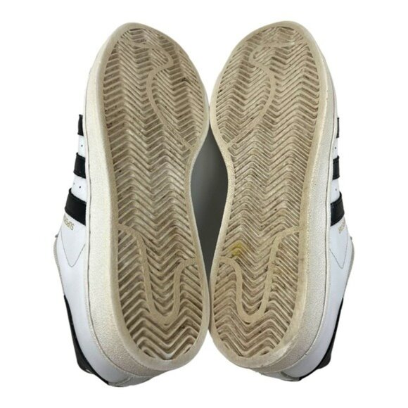 Adidas Superstar White & Black Sneakers - Picture 8 of 8